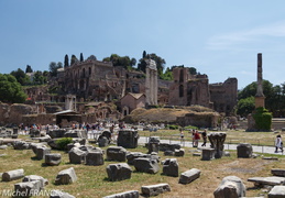 Visite au forum romain