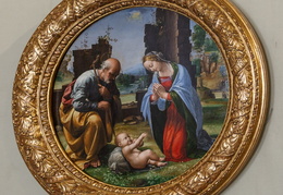 Fra Bartolomeo, L'Adoration de l'Enfant - 1499 - huile sur toile