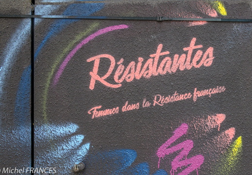 Résistantes françaises par C215